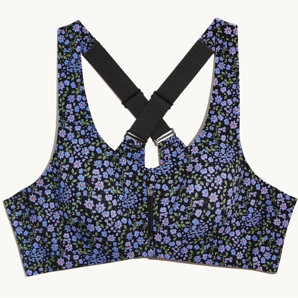 Knix Catalyst Front Zip Sports bra Maximum Support Size 5 = 38 - 40C / 36D